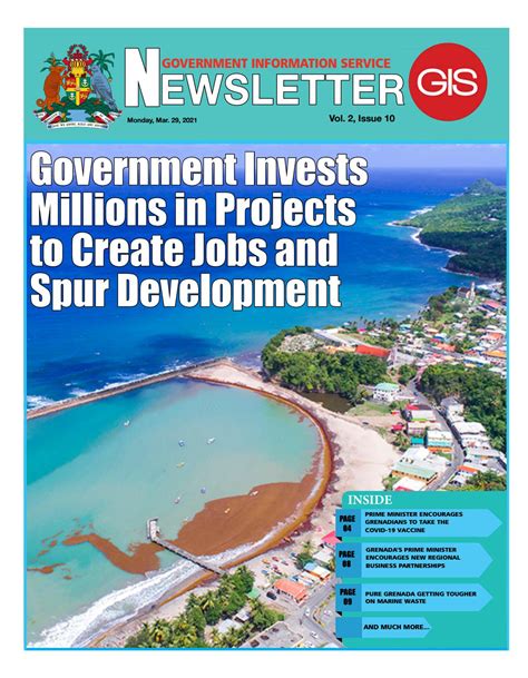 Government Information Service Newsletter Vol 2 Issue 10 2021 By