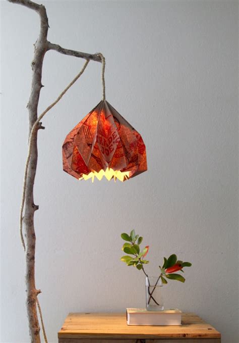 And you can make them in just an hour. Easy DIY Pendant Light with Beautiful Origami Lampshade ...