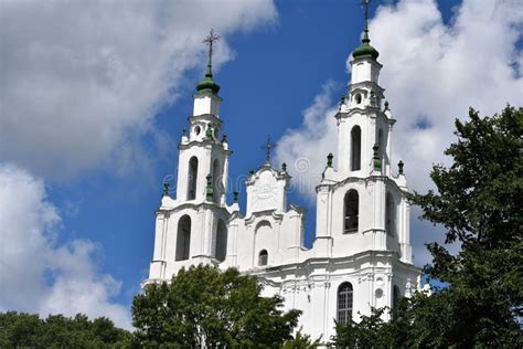 St Sophia Cathedral In Polotsk Belarus Stock Image Image Of Polotsk