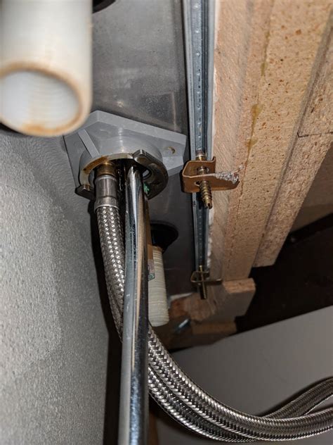 Below is a quick walk through of how to install or replace a kitchen faucet. plumbing - How to remove old single-hole kitchen faucet ...