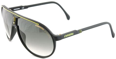 Carrera Champion Sunglasses Black Yellow Cd3 Yr Sunglasses Black N