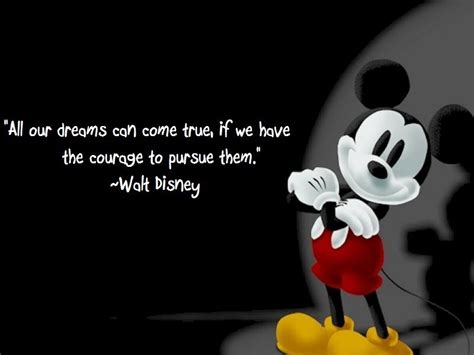 Pursue Your Dreams D Mickey Mouse Quotes Mickey Mouse And Friends