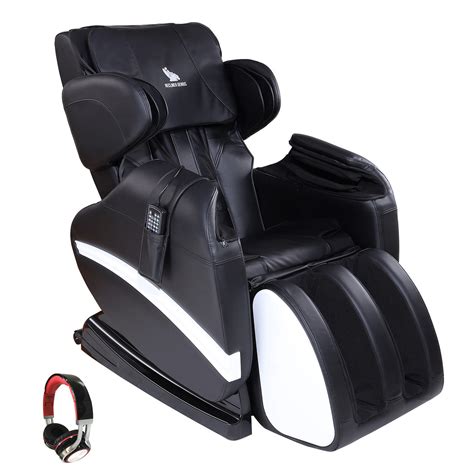 Electric Shiatsu Full Body Massage Chair Recliner Zero Gravity Wheat