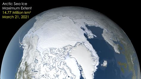 Nasa Finds 2021 Arctic Winter Sea Ice Tied For 7th Lowest On Record R
