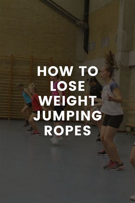 How To Lose Weight Jumping Ropes