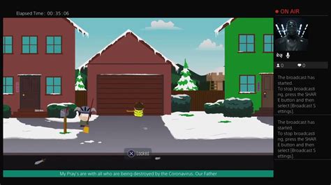 Rayofgams S Live Ps Broadcast South Park Fracture But Whole Season Episode Youtube