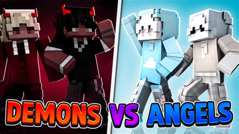 Demons Vs Angels By Team Visionary Minecraft Skin Pack Minecraft