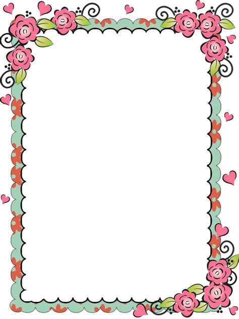 Borders And Frames For Girls