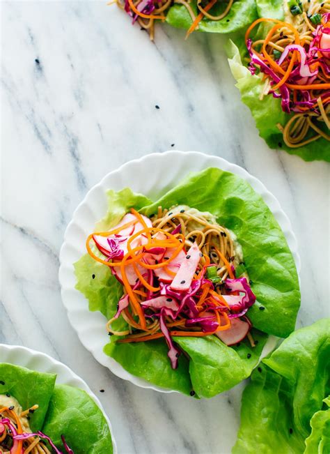 Colorful Veggie Lettuce Wraps Cookie And Kate