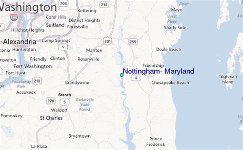 Nottingham Maryland Tide Station Location Guide