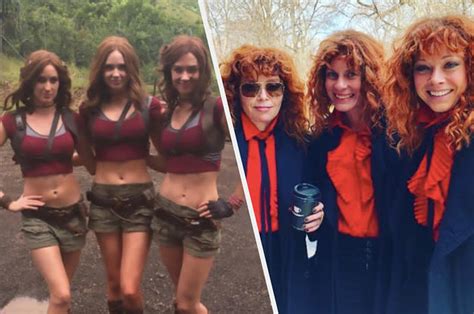 35 Pictures Of Actors With Their Body Doubles That Will Make You Do A Double Take