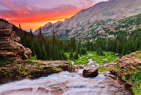 Of these 100 peaks, 78 are located in colorado, ten in wyoming, six in new mexico, three in montana, and one each in utah, british columbia, and idaho. Ribbon Falls Hike in Rocky Mountain National Park