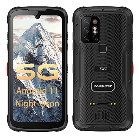 Conquest S20 5g Rugged Smartphone Unlocked Cell Phones Android 11 8g