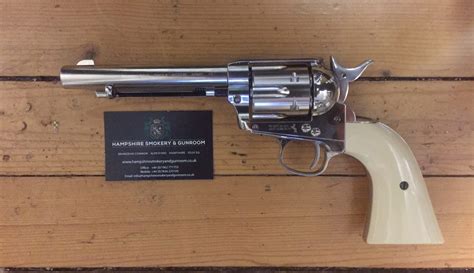 Umarex Colt Single Action Army 45 Peacemaker Nickel Finish 17745mm