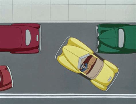 From what i can tell, we've got a black car that's doing parallel parking the right way, by backing in, and a dude in a silver car, that's just trying. parallel parking gif | Tumblr