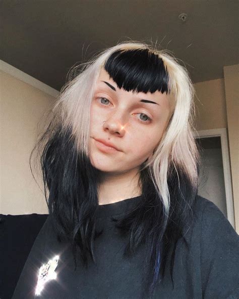 60 Pictures Of Dyed Bangs And Colored Fringe That Are Hot In 2023 2023