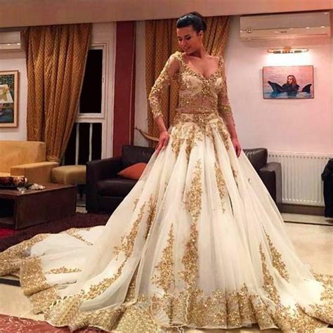 Plus Size Gold Wedding Dresses Pluslookeu Collection