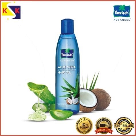 Parachute Advansed Aloe Vera Enriched Coconut Hair Oil 150ml250ml Shopee Malaysia