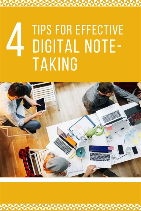 4 Tips For Effective Digital Note Taking Note Taking Digital Note