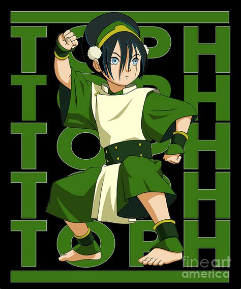 Avatar The Last Airbender Toph Beifong Name Anime Drawing By Anime Art Pixels