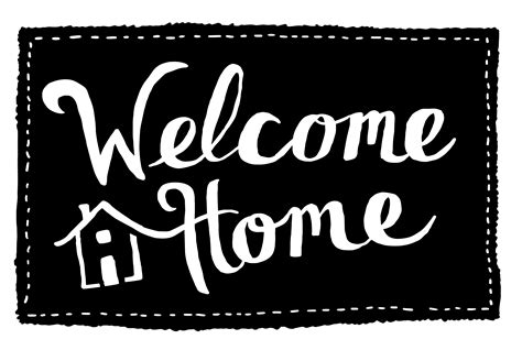 Welcome to your new home stock illustrations Welcome Home - New Orleans Area Habitat For Humanity