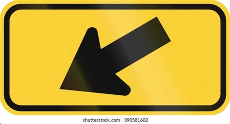 United States Mutcd Warning Road Sign Stock Illustration 390581647