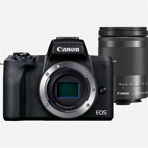 Buy Canon Eos M50 Mark Ii Mirrorless Camera Black Ef M 18 150mm F3