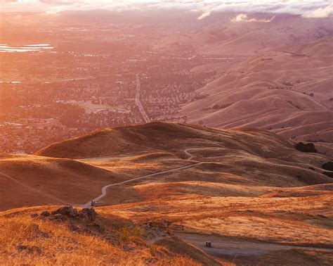 Rolling Hills At Mission Peak At Sunset Photograph By Eden Feil Fine