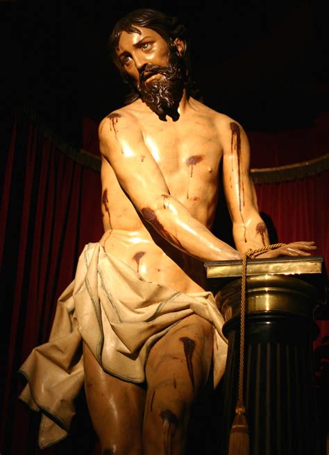 Jesús atado a la columna