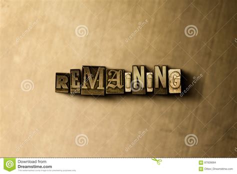 Remaining Letters Stock Illustrations - 16 Remaining 