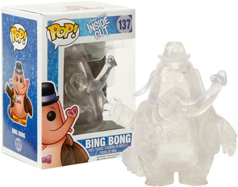 Funko Pop Disneypixar Inside Out Clear Bing Bong Exclusive Toy