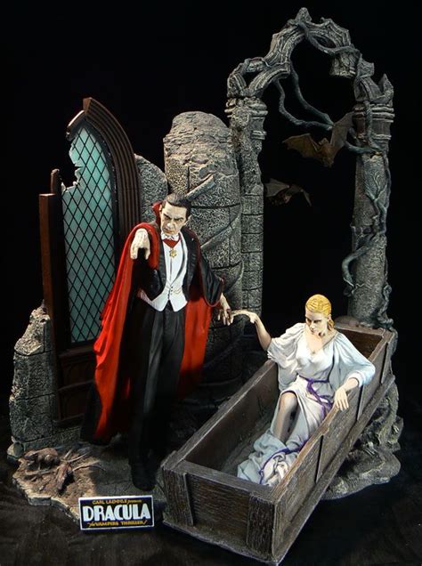 Gorgeous Janus Models Dracula And Bride Set Classic Monster Movies
