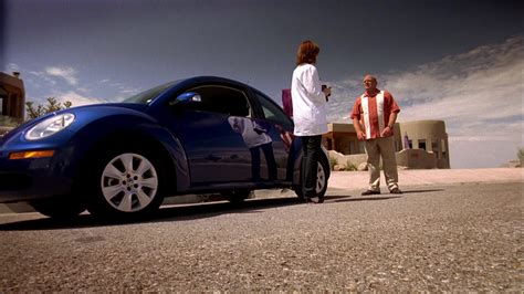 Vw Beetle Blue Car Used By Betsy Brandt Marie Schrader In Breaking
