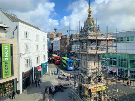 Work To Repair And Restore The Jubilee Clock Tower Underway