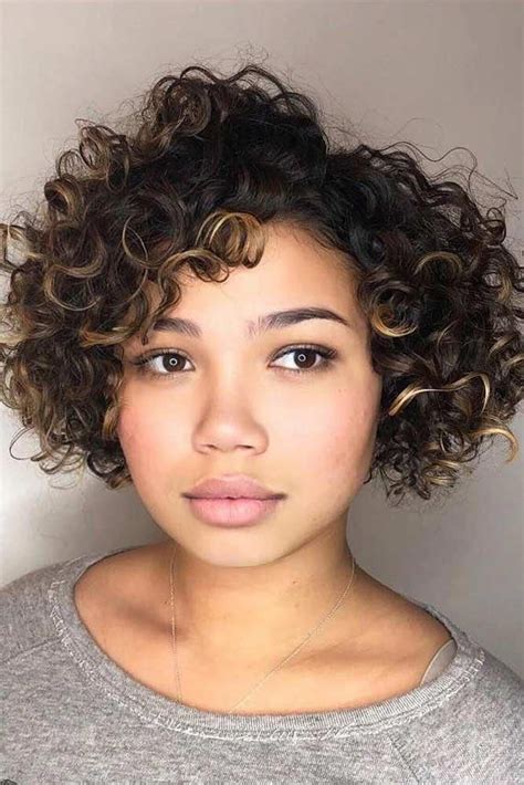 Short Haircut Round Face Curly Hair Hairstyles Designs Images