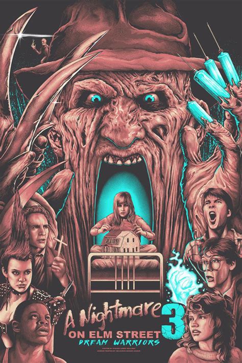 Nightmare On Elm Street Dream Warriors Poster