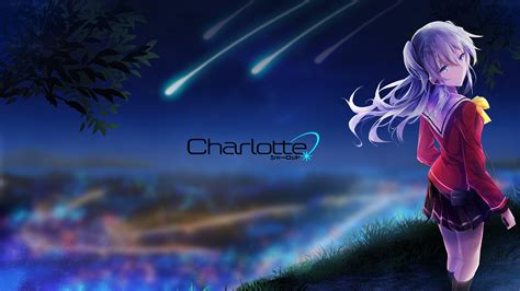 Charlotte Anime Wallpaper 4k
