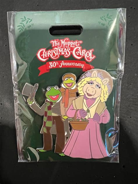 Disney Pin Wdi Muppets Christmas Carol 30th Anniversary Le 250 Kermit