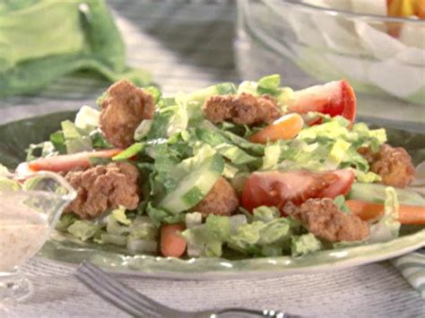 Sesame chicken cucumber noodle salad. Fried Chicken Salad Recipe | Sandra Lee | Food Network