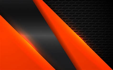 Diseño De Banner De Fondo De Vector Premium Negro Y Naranja Moderno Con