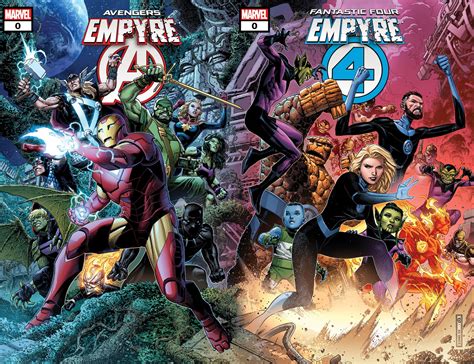 Upcoming Marvel Comics event 'Empyre' gets two new #0 issue reveals | AIPT
