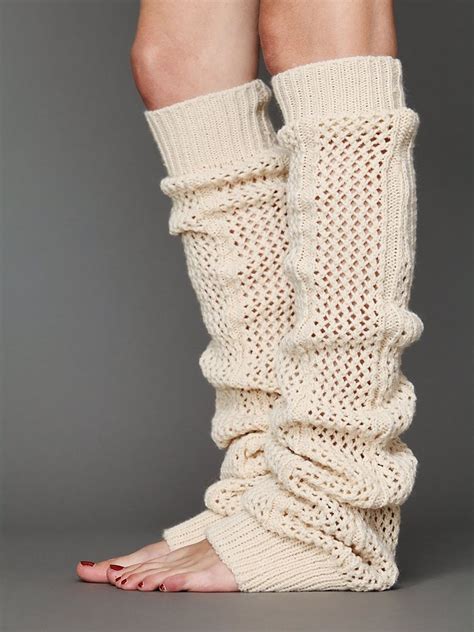 Free People Free People Thigh High Crochet Legwarmer Diy Leg Warmers Crochet Leg Warmers