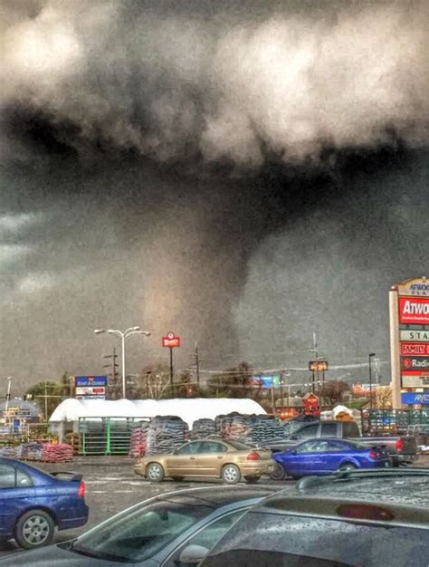 I Snapped This Photo Of A Tornado Yesterday Evening In Oklahoma It