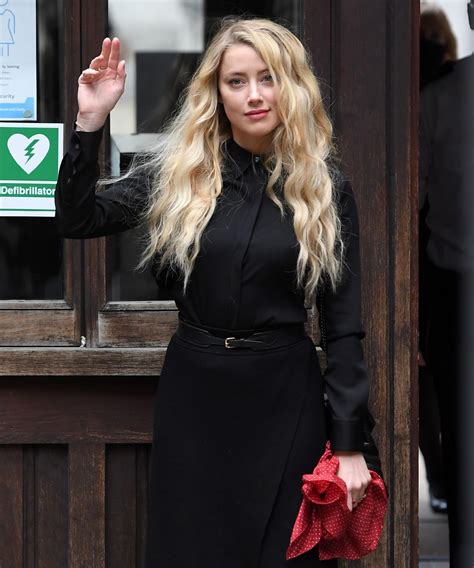 Amber Heard Arrives At Royal Courts Of Justice In London 07282020