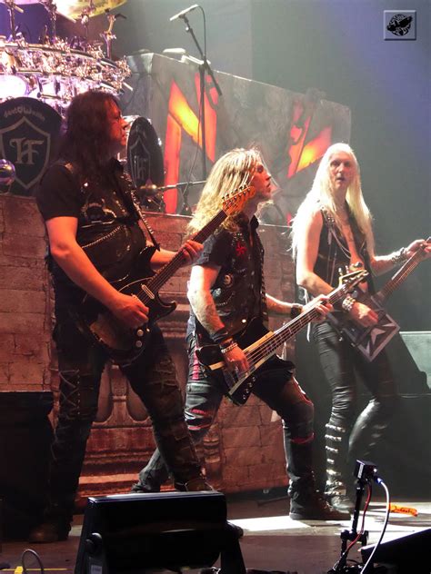 Hammerfall Pontus Norgren Fredrik Larsson And Oscar Dro Flickr