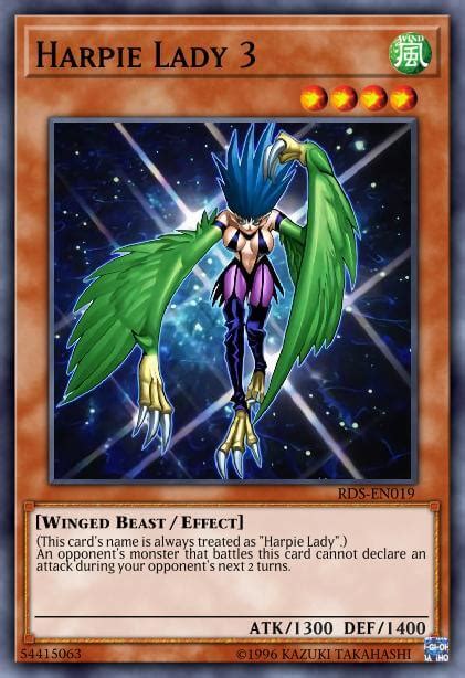 Harpie Lady 3 Yu Gi Oh Card Database Ygoprodeck