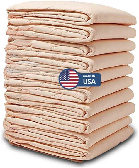 100 Disposable Incontinence Underpads 30x36 Large Quilted Bed Pads Pee