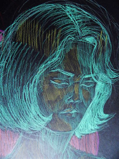 Self Portraits In Colored Pencil On Risd Portfolios