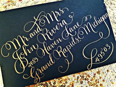Elaborate Wedding Calligraphy Envelopes Calligraphy By Jennifer