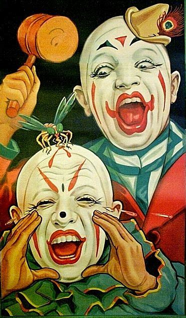 Clowns Circus Art Circus Clown Circus Theme Old Poster Circo